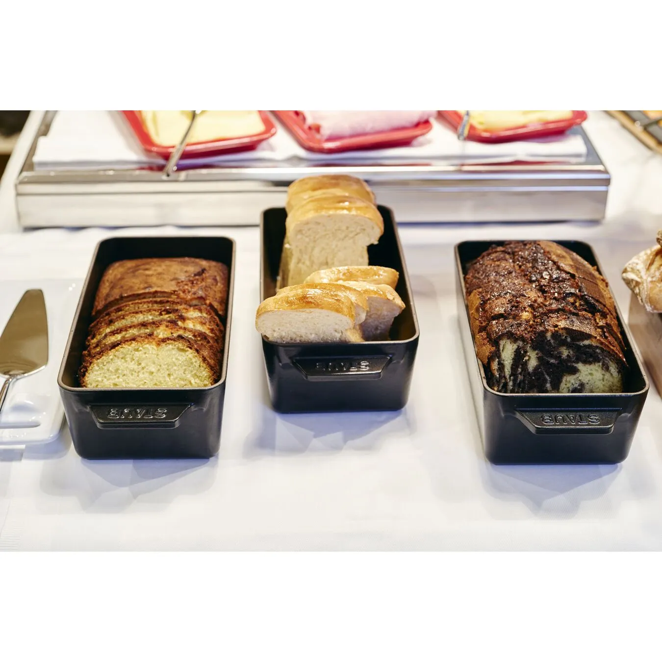 Staub Backform 23 X 12 Cm, Schwarz, Gusseisen 3 Staub Backform 23 X 12 Cm, Schwarz, Gusseisen – Bild 3