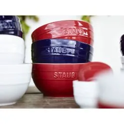 Staub Schüssel 14 Cm, Keramik, Kirsch-Rot 7 Staub Schüssel 14 Cm, Keramik, Kirsch-Rot -Messer Verkaufsgeschäft 000017132 1