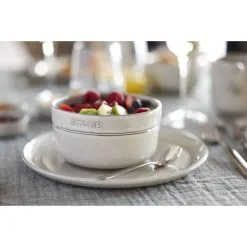 Staub Schüssel 10 Cm, Keramik, Weisser Trüffel -Messer Verkaufsgeschäft 000019554