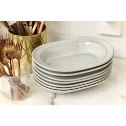 Staub Teller 25 Cm, Keramik, Weisser Trüffel -Messer Verkaufsgeschäft 000019690