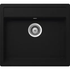 SCHOCK Küchenspüle, Nemo N-100 Onyx, Granit | Komposit | Quarz, 57 X 51