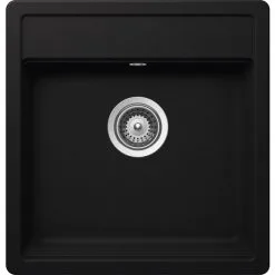 SCHOCK Küchenspüle, Nemo N-100S Nero, Granit | Komposit | Quarz, 49 X 51