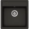 SCHOCK Küchenspüle, Nemo N-100S Asphalt, Granit | Komposit | Quarz, 49 X 51