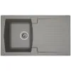 Respekta Einbauspüle, Betongrau, Verbundstoff-Mineralstoff-Glasfasern/Kunstharz