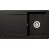 SCHOCK Küchenspüle »Epure D-100-A«, Nero, Rechteckig, Granit/Komposit-Kunststein/Quarzstein