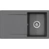SCHOCK Küchenspüle »Epure D-100-A«, Croma, Rechteckig, Granit/Komposit-Kunststein/Quarzstein