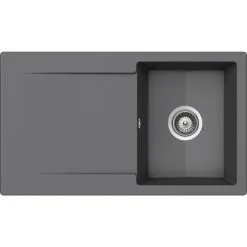 SCHOCK Küchenspüle »Epure D-100-A«, Croma, Rechteckig, Granit/Komposit-Kunststein/Quarzstein