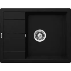 SCHOCK Küchenspüle »Manhattan D-100-A«, Onyx, Rechteckig, Granit/Komposit-Kunststein/Quarzstein