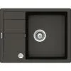 SCHOCK Küchenspüle »Manhattan D-100-A«, Asphalt, Rechteckig, Granit/Komposit-Kunststein/Quarzstein
