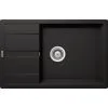 SCHOCK Küchenspüle »Manhattan D-100LS-A«, Nero, Rechteckig, Granit/Komposit-Kunststein/Quarzstein