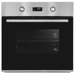 Exquisit Elektro-Backofen »EBEP 697-3 H«, 70 L, Metall/Glas, Silbergrau