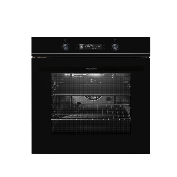 Wolkenstein Einbau-Backofen Mit Softclose, 72 L, Edelstahl|glas, Schwarz 1 Wolkenstein Einbau-Backofen Mit Softclose, 72 L, Edelstahl|glas, Schwarz