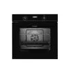 Wolkenstein Einbau-Backofen, 72 L, Edelstahl|glas, Schwarz