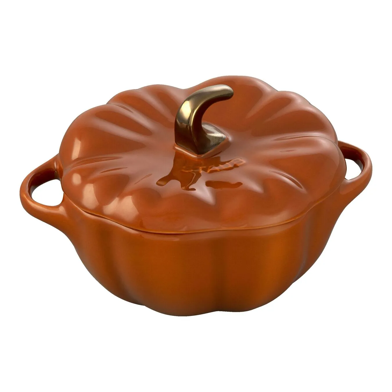Staub Kürbis Cocotte 15 Cm, Kürbis, Zimt, Keramik 1 Staub Kürbis Cocotte 15 Cm, Kürbis, Zimt, Keramik