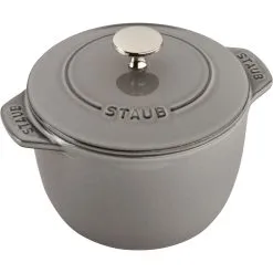 Staub Reis-Cocotte 16 Cm, Rund, Graphit-Grau, Gusseisen -Messer Verkaufsgeschäft 11721 618 1