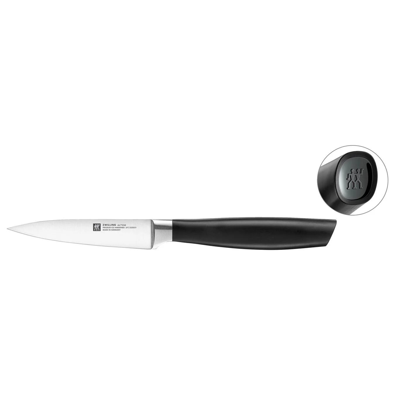 Zwilling Spick & Garniermesser 10 Cm, Schwarz 1 Zwilling Spick & Garniermesser 10 Cm, Schwarz