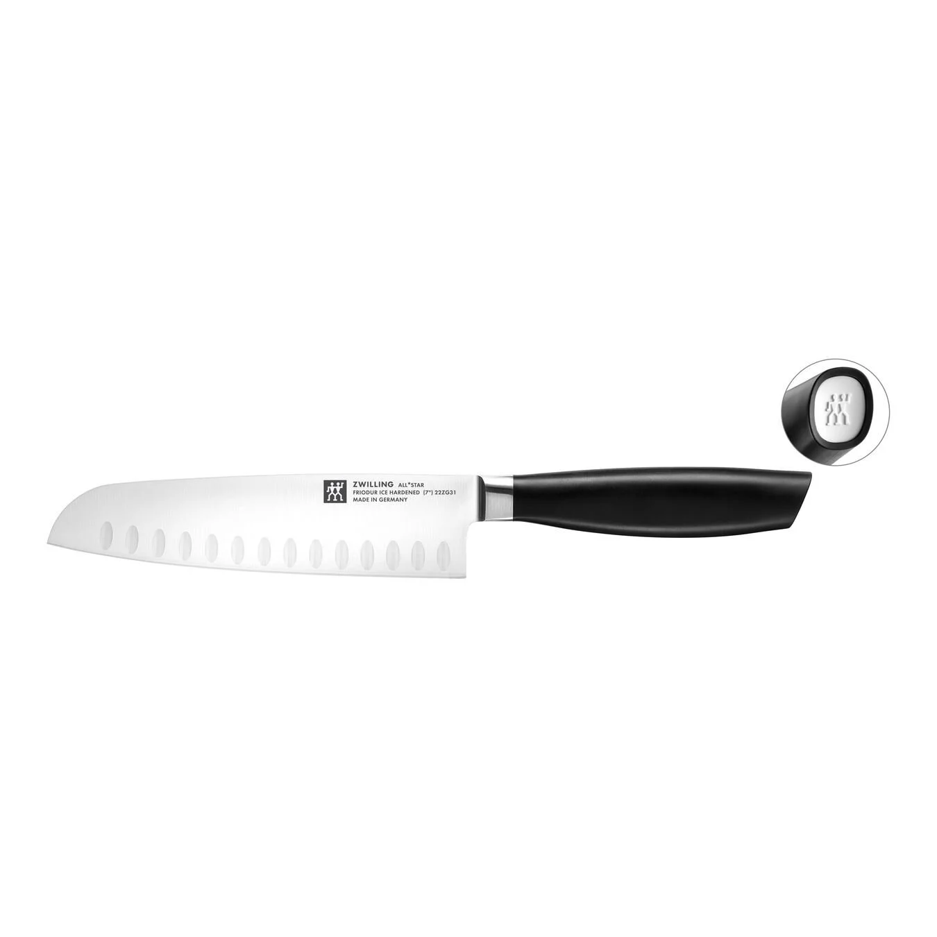 Zwilling Santokumesser 18 Cm, Weiß 1 Zwilling Santokumesser 18 Cm, Weiß