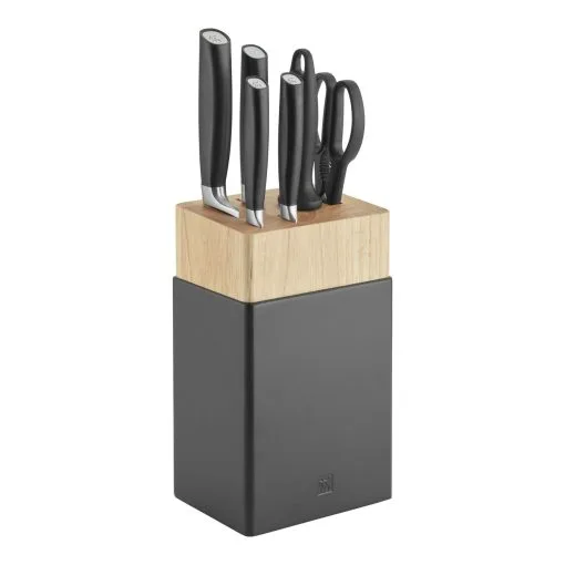 Zwilling Messerblockset 7-tlg, Schwarz -Messer Verkaufsgeschäft 33780300 1