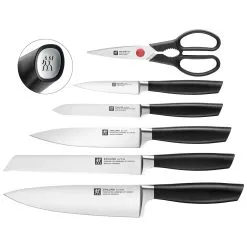 Zwilling Messerblockset Mit KiS Technologie 7-tlg, Weiß -Messer Verkaufsgeschäft 33780500 1 silver