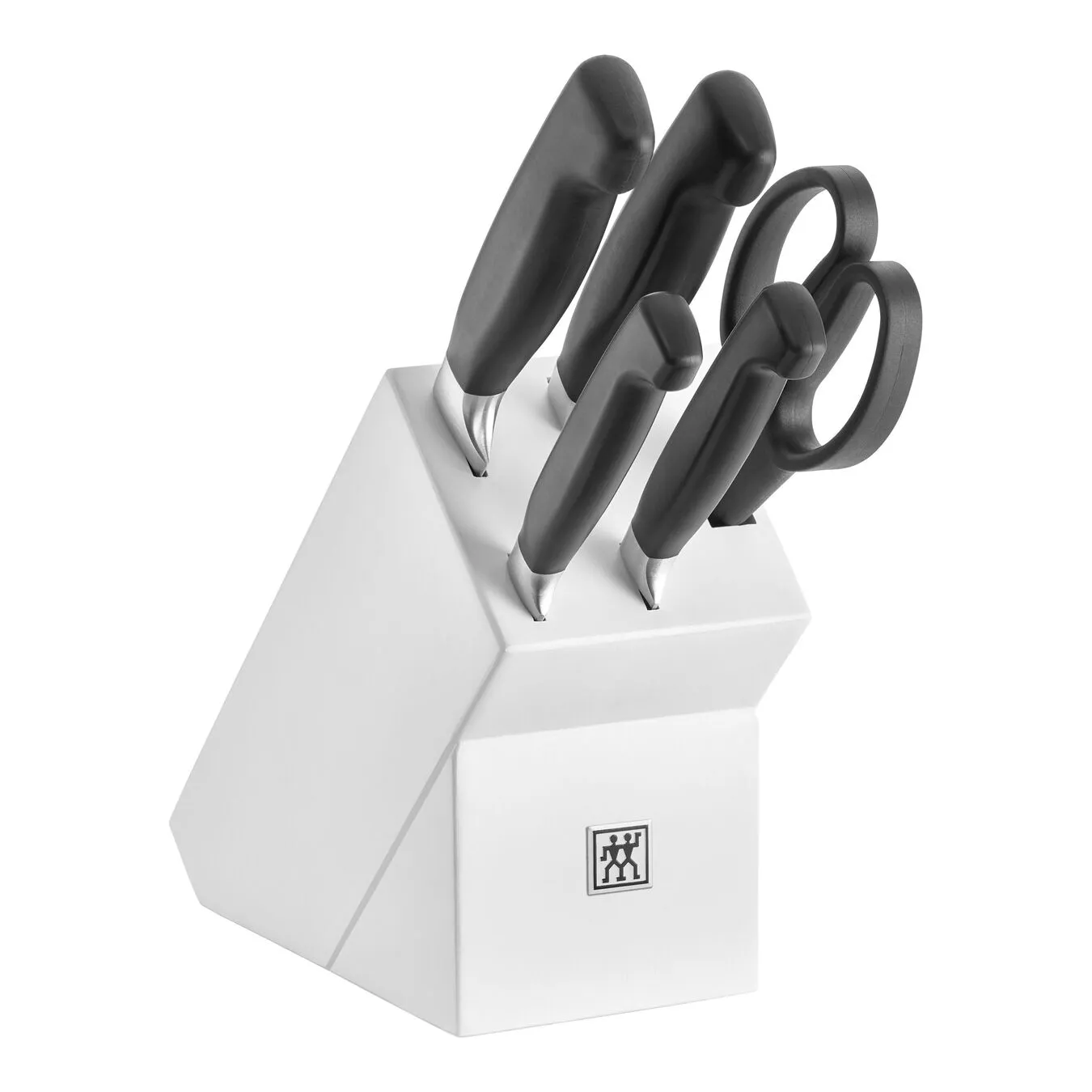 Zwilling Messerblockset 6-tlg, Weiß 1 Zwilling Messerblockset 6-tlg, Weiß