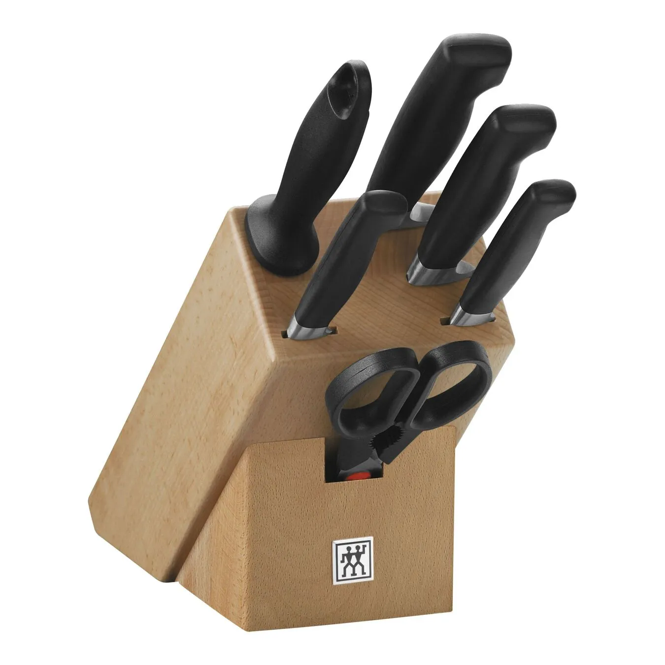 Zwilling Messerblockset 7-tlg, Natur 1 Zwilling Messerblockset 7-tlg, Natur