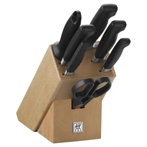Zwilling Messerblockset 8-tlg, Natur -Messer Verkaufsgeschäft 35140 000 0 1
