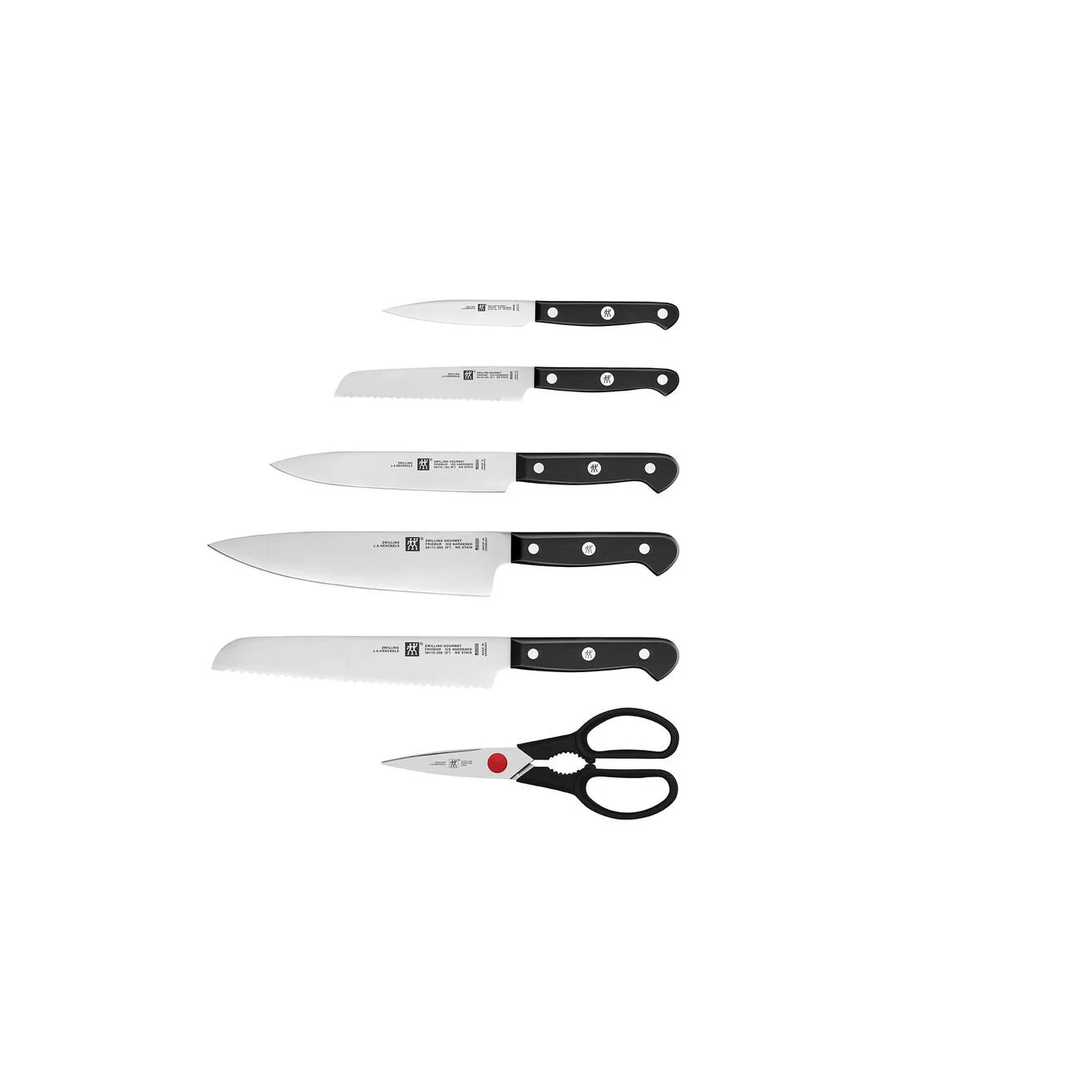 Zwilling Messerblockset Mit KiS Technologie 7-tlg, Rot 2 Zwilling Messerblockset Mit KiS Technologie 7-tlg, Rot – Bild 2