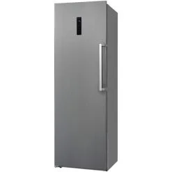 Exquisit Gefrierschrank »GS295-NF-H-040E Inoxlook«, 274 L, BxHxL: 60 X 185 X 66 Cm, 39dB (A)