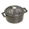 Staub Mini Cocotte 10 Cm, Rund, Graphit-Grau, Gusseisen