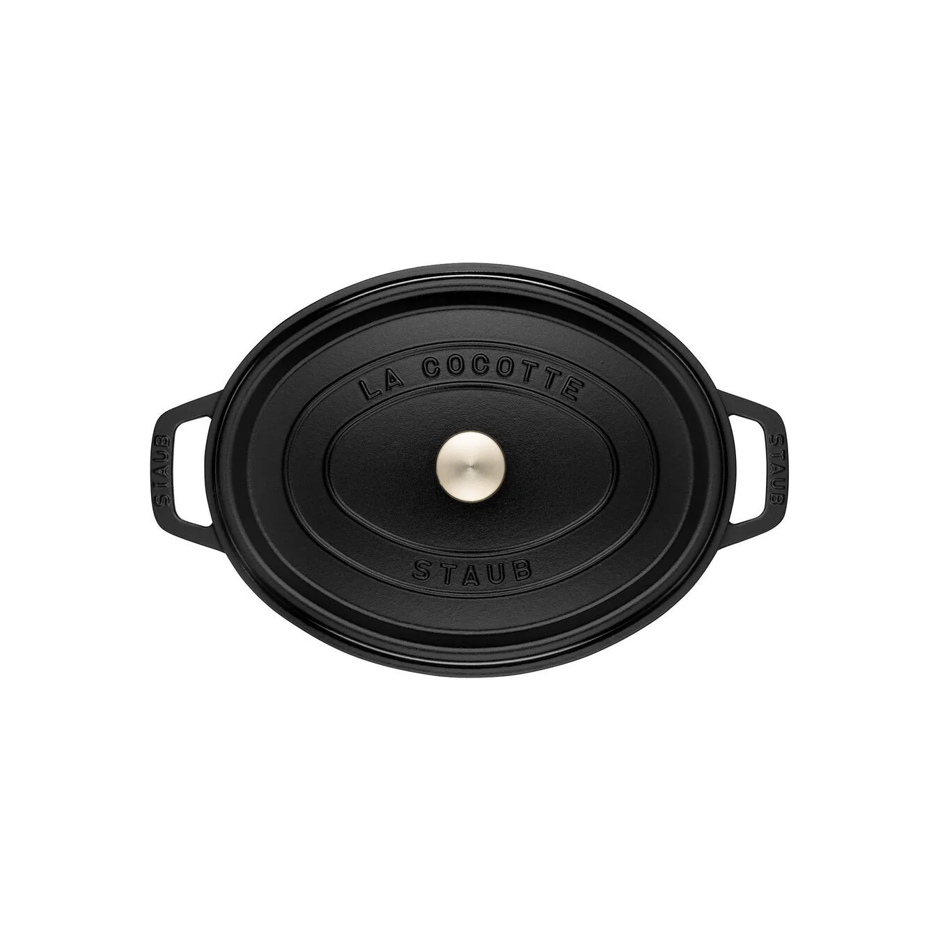 Staub Cocotte 41 Cm, Oval, Schwarz, Gusseisen 3 Staub Cocotte 41 Cm, Oval, Schwarz, Gusseisen – Bild 3
