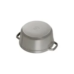Staub Cocotte 24 Cm, Rund, Graphit-Grau, Gusseisen 8 Staub Cocotte 24 Cm, Rund, Graphit-Grau, Gusseisen -Messer Verkaufsgeschäft 40500 246 0 6