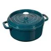 Staub Cocotte 22 Cm, Rund, La-Mer, Gusseisen