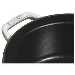 Staub Cocotte 28 Cm, Rund, Weisser Trüffel, Gusseisen 9 Staub Cocotte 28 Cm, Rund, Weisser Trüffel, Gusseisen -Messer Verkaufsgeschäft 40501414 4