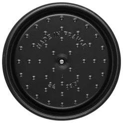 Staub Cocotte Tief 24 Cm, Rund, Kirsch-Rot, Gusseisen -Messer Verkaufsgeschäft 40501485 6