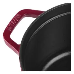 Staub Cocotte 31 Cm, Oval, Bordeaux, Gusseisen -Messer Verkaufsgeschäft 40502 279 0 000000229