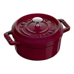 Staub Mini Cocotte 10 Cm, Rund, Bordeaux, Gusseisen