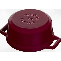 Staub Mini Cocotte 10 Cm, Rund, Bordeaux, Gusseisen -Messer Verkaufsgeschäft 40502 281 0 4