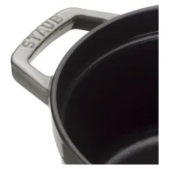 Staub Cocotte 26 Cm, Rund, Graphit-Grau, Gusseisen 10 Staub Cocotte 26 Cm, Rund, Graphit-Grau, Gusseisen -Messer Verkaufsgeschäft 40502 303 2 1