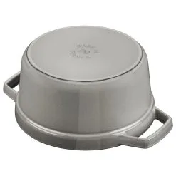 Staub Cocotte 34 Cm, Rund, Graphit-Grau, Gusseisen 10 Staub Cocotte 34 Cm, Rund, Graphit-Grau, Gusseisen -Messer Verkaufsgeschäft 40502 303 4