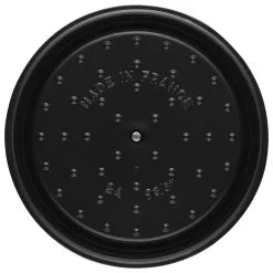 Staub Cocotte 22 Cm, Rund, Bordeaux, Gusseisen -Messer Verkaufsgeschäft 40502293 6