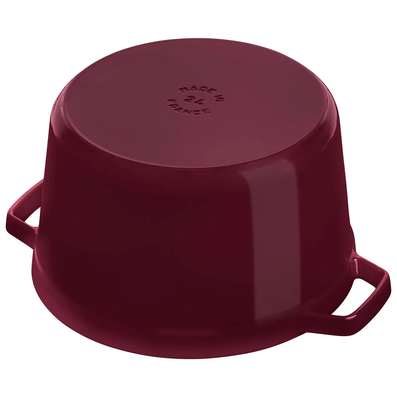 Staub Cocotte Tief 24 Cm, Rund, Bordeaux, Gusseisen 4 Staub Cocotte Tief 24 Cm, Rund, Bordeaux, Gusseisen – Bild 4