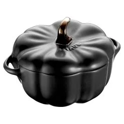 Staub Cocotte 15 Cm, Kürbis, Schwarz, Keramik 11 Staub Cocotte 15 Cm, Kürbis, Schwarz, Keramik -Messer Verkaufsgeschäft 40508 549 0 7