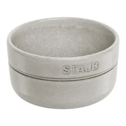 Staub Schüssel 10 Cm, Keramik, Weisser Trüffel
