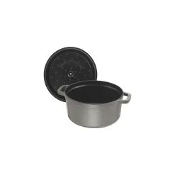 Staub Cocotte 34 Cm, Rund, Graphit-Grau, Gusseisen 8 Staub Cocotte 34 Cm, Rund, Graphit-Grau, Gusseisen -Messer Verkaufsgeschäft 40509 304 0 5 3