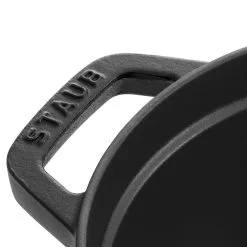 Staub Cocotte 41 Cm, Oval, Schwarz, Gusseisen 8 Staub Cocotte 41 Cm, Oval, Schwarz, Gusseisen -Messer Verkaufsgeschäft 40509 315 0 6