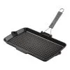 Staub Grillpfanne Mit Ausgießnase 34 X 21 Cm, Gusseisen, Schwarz
