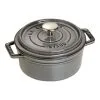 Staub Cocotte 12 Cm, Rund, Graphit-Grau, Gusseisen