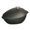 Staub Muscheltopf 25 Cm, Gusseisen, Schwarz