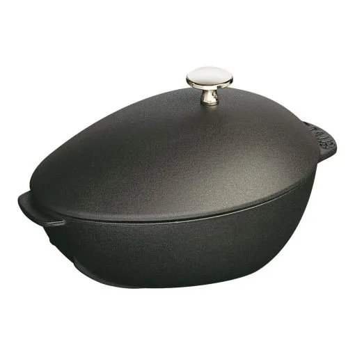Staub Muscheltopf 25 Cm, Gusseisen, Schwarz 6 Staub Muscheltopf 25 Cm, Gusseisen, Schwarz -Messer Verkaufsgeschäft 40509 494 0 1