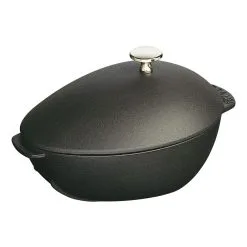 Staub Muscheltopf 25 Cm, Gusseisen, Schwarz 10 Staub Muscheltopf 25 Cm, Gusseisen, Schwarz -Messer Verkaufsgeschäft 40509 494 0 3
